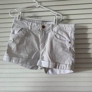 H&M white shorts